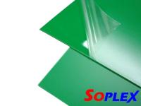 2000x1000x 2mm zielony HIPS polistyren zielona jak plexi zielony 200x100cm
