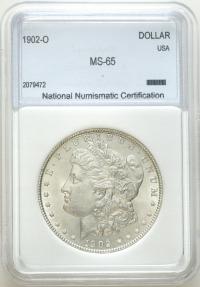 USA 1 dolar 1902 ''O'' New Orleans - NNC MS65 - SREBRO
