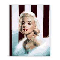 MALOWANIE PO NUMERACH Z RAMĄ Obrazy do malowania - Marilyn Monroe