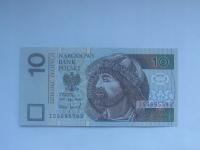 Polska Banknot 10 zł 1994 seria IS stan UNC