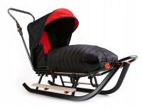 Детские сани полный со спинкой толкатель теплый спальный мешок толкатель безопасный