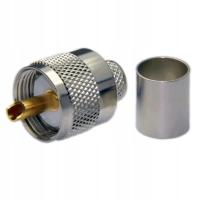 Złącze wtyk UHF na kabel RG11 RG213 H1000 zaciskan