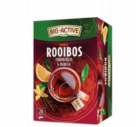 Herbata Rooibos BIG ACTIVE POMARAŃCZA WANILIA 30g