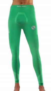 Spodnie Męskie Termoaktywne CL42 zielony Sesto Senso