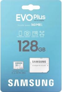 Karta pamięci microSD z adapterem Samsung EVO Plus 128GB