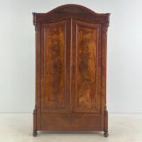 Antyczna szafa mahoniowa 48x112x191 cm