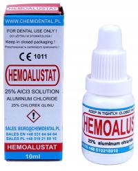 Hemoalustat 10 ml Płyn hamujący krwawienie skórek Styptic Skin Protector