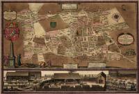 Wieliczka / Żupa Wielicka plan miasta 1645 r. | Format A3+ w ramie 45x60 cm