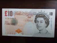 Банкнота 10 фунтов стерлингов в Англии