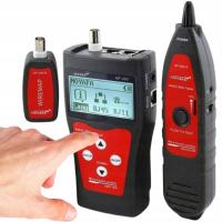 Tester okablowania LCD, RJ-45, RJ-11, BNC, NF-300