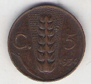 Italia 5 c.1934