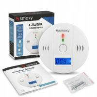 CZUJNIK CZADU DETEKTOR TLENKU WĘGLA WYKRYWACZ DŁUGA ŻYWTONOŚĆ 85db CO