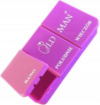 JEDNODNIOWY POJEMNIK NA LEKI LEKARSTWA ORGANIZER 3 PORY DNIA KASETKA