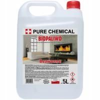Biopaliwo bezwonne Pure Chemical 5 l wysoka kaloryczność