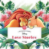 Kolorowanki - Les grands carrés Disney Love stories