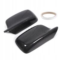 Para osłona lusterka wstecznego dodatek dekoracyjny kapturek z włókna