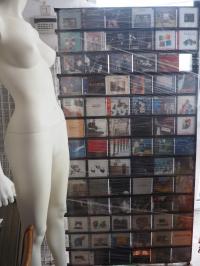 Stojak na płyty CD jak Stańko, Komeda ekspozycja , wystawy, zabudowa