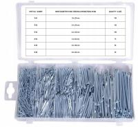 555x zawleczki proste zestaw zawleczek rozginanych