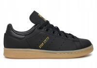 Adidas sneakersy Chłopcy Cblack/Cblack/Gum3 Stan Smith II0009