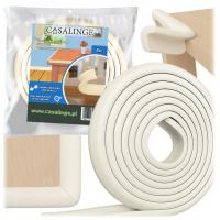 Taśma Piankowa Zabezpieczająca Ochronna Kanty Rogi Meble Narożniki Stołu 2m