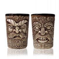 Fox Tiki Kubek Mug Broda i Wąsy Barber Beard and Mustache Matero Yerba Mate