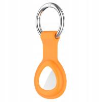 For AirTag Silicone Protective Case Orange