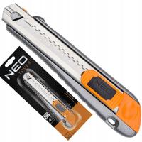 NEO нож с сломанным лезвием 18 мм металл 63-021