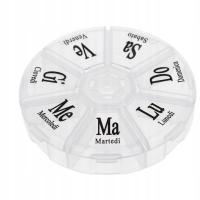 КОНТЕЙНЕР ДЛЯ ЛЕКАРСТВ КОНТЕЙНЕР КОРОБКА ОРГАНАЙЗЕР НА 7 ДНЕЙ