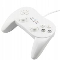IRIS Pad gamepad Classic Controller Pro do konsoli Nintendo Wii Wii U biały