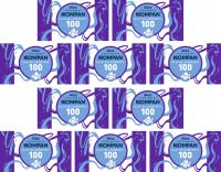 10x Gilzy Tutki Papierosowe KOMPAN Klik Blueberry Jagodowe z Kulką 100szt.