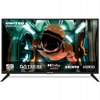 Telewizor LED United 50DU58 50 cali 4K UHD DVB-T2 HEVC HDR czarny