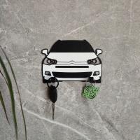 Wieszak na klucze Citroen C5 - Różne kolory półka samochód personalizowany