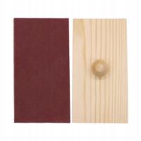 2 Sztuk Kastaniet Z Drewna Zabawka Perkusyjna Przenośna Łatwa Do Gry Instrumenty Orff