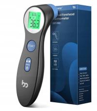 Termometr Bezdotykowy Cyfrowy na Podczerwień LCD dla Dzieci i Dorosłych