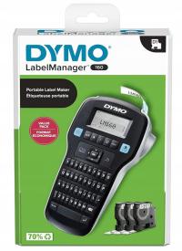 Drukarka etykiet Dymo LabelManager160+ 3x taśma 12mm x 7m Promocja