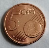 Moneta Litwa 5 eurocent UNC 2024