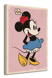 Obraz na płótnie Disney Myszka Minnie Retro Obrazy na ścianę 60x80 cm