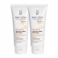 IWOSTIN SOLECRIN żel krem do ciała spf 50+ 200 ml x2