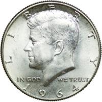 USA, 1/2 dolara 1964, Kennedy, st. 1-