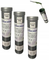 3× Smar EXTREME GREASE Wodoodporny Lepki EP-2 Tubka 400g