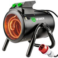 NAGRZEWNICA ELEKTRYCZNA 9KW 400V 3-FAZOWA TERMOSTAT PRZEMYSŁOWA 9000W MOCNA