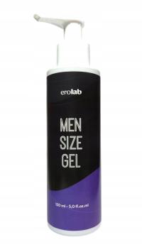 ŻEL NA POWIĘKSZENIE PENISA erolab men size gel 150 ml GRUBY DUŻY MOCNY