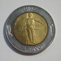 500 Lire, San Marino, 1985r. X338