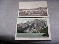 2 pocztówki ZAKOPANE MORSKIE OKO 1910-1920