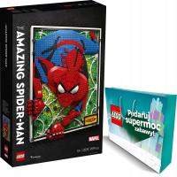 LEGO Art 31209 Niesamowity Spider-Man + Torba prezentowa