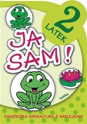 Ja sam! Żabka (z naklejkami) dla 2-latka