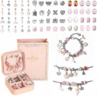 Charm Bracelet Making Kit for Girls,Gift Box