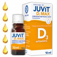 Juvit D3 Max 20000 МЕ / мл, пероральные капли раствор, дефицит витамина D 10мл