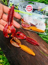 6 szt. ROBAK RAK X ZONE ADRENALINE CRAW 10,8 cm KILLER MADE IN USA NOWOŚĆ!!