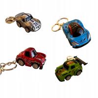 Breloki-Samochodziki Resoraki Metalowe Auta z napędem na dzień chłopaka
